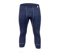 SES Thermounterhose Herren 3/4 mit Eingriff L Marine aus 75% Baumwolle & 25% Polyester/atmungsaktive Unterhosen Männer 3/4 mit Eingriff/Thermo Winter Unterwäsche Herren für Wärme & Komfort