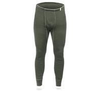 SES Thermounterhose Herren Lang XL Olive aus Baumwolle - Atmungsaktive Lange Unterhose Herren - Thermohose Winter für Wärme & Komfort