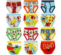 Sesame Street Boys' Underwear Multipacks, Sesame TB 12pk_Box, 4T