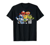 Sesame Street - Elmo Ernie Cookie Monster Bert Oscar T-Shirt