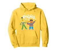 Sesame Street Ernie & Bert Bubbles Buddies Sesamstrasse Pullover Hoodie, Unisex für Erwachsene, Gelb, XL
