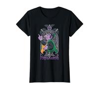 Sesame Street Psychedelic Count Forever Counting T-Shirt, Damen, Schwarz, XL