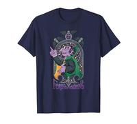 Sesame Street Psychedelic Count Forever Counting T-Shirt, Herren, Marineblau, L
