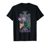 Sesame Street Psychedelic Count Forever Counting T-Shirt, Herren, Schwarz, 5XL