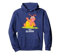 Sesame Street Sesamstrasse Sesamstraße Finchen Pullover Hoodie, Unisex für Erwachsene, Marineblau, L