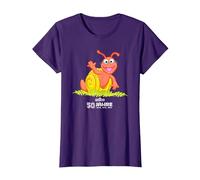 Sesame Street Sesamstrasse Sesamstraße Finchen T-Shirt, Damen, Violett, XL