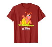 Sesame Street Sesamstrasse Sesamstraße Finchen T-Shirt, Herren, Cranberry, XL