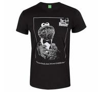 Sesame Street Sesamstraße The Monster Männer T-Shirt schwarz M