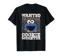 Sesame Street Wanted Cookie Monster, Sesamstrasse T-Shirt