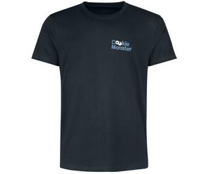 Sesamstraße Cookie Monster - King Of Rock T-Shirt schwarz in L