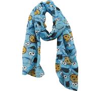Sesamstraße Cookie Monster Schal blau
