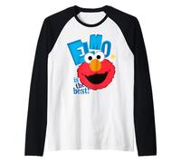 Sesamstraße Elmo Cuddle Cute Sweet Face Pose Classic XOXO Raglan