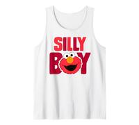 Sesamstraße Elmo Cuddle Cute Sweet Face Silly Classic Boy Tank Top