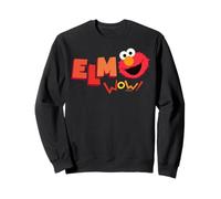 Sesamstraße Elmo Cuddle Cute Sweet Face Wow Pose Classic Sweatshirt
