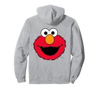 Sesamstraße Elmo Retro Comic Cute Face Cuddle Vibes Happy Pullover Hoodie