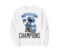 Sesamstraße Krümelmonster Champion 60er Jahre Sports Fun Classic Sweatshirt