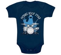 Sesamstraße Krümelmonster - Future Rock Star Body navy in 62/68