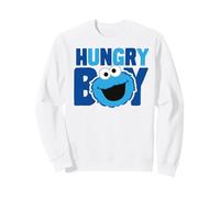 Sesamstraße Krümelmonster Hungry Big Head Classic Pose Sweatshirt