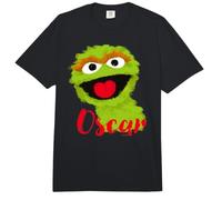 Sesamstrasse - Oscar The Grouch Original Muppet Comfort Colors Adult Heavyweight T-Shirt