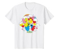 Sesamstraße Valentines Love Hearts BFF Friends Retro XOXO T-Shirt