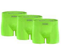 sesto senso 3er-Pack Enge Herren-Boxershorts Retro-Bunte Basic-Herrenunterwäsche Unterwäsche L/XL Hellgrün Neon