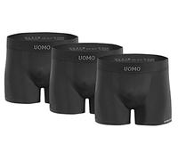 sesto senso 3er-Pack Enge Herren-Boxershorts Retro-Bunte Basic-Herrenunterwäsche Unterwäsche L/XL Graphit