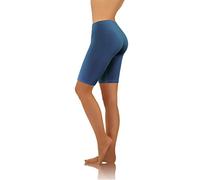 sesto senso Damen Kurze Leggings Denim Baumwolle Mädchen Fahrradhose Sportshorts Bunte M Jeans