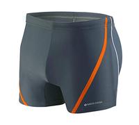 sesto senso Herren Badehose Eng Schwimmhose Enganliegende Bademode Swimming Shorts BD 366 L Graphit