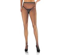 sesto senso Netzstrumpfhose Feinmaschig Sexy Damen Engmaschig Netzstrümpfe Graphit 1/2 XS/S Fumo