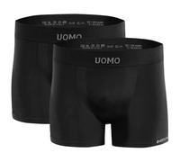 Sesto Senso - Solar Black Boxershorts - 2 Paar L/XL