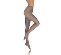 sesto senso Strumpfhose Damen Blickdicht 50 Den Microfaser 3D Anti-Cellulite Effekt 2 M Grau