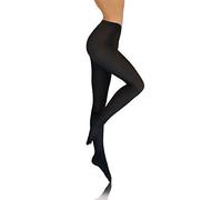 sesto senso Strumpfhose Damen Blickdicht 50 Den Microfaser 3D Anti-Cellulite Effekt 2 M Schwarz