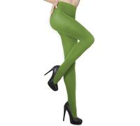 sesto senso Strumpfhosen Damen Blickdicht 50 Den Microfaser 3D Grün Grasgrün 4 L Hellgrün