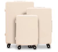 Set 3 Koffer Wings ABS+ BUNTING DIRTY WHITE Beige