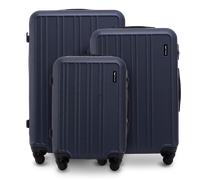 Set aus 3 Koffern Wings HARRIER BLAU Blau