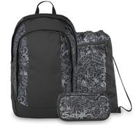 Set aus air + Sportbeutel + Schlamperbox 26-schwarz