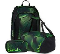 Air Set aus air + Sporttasche + Schlamperbox AirDufBsc-2025-grün