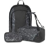 Set aus air + Sporttasche + Schlamperbox 26-schwarz