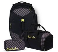 Set aus match + Schlamperbox + Sporttasche-schwarz