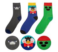 Socken Set: Brawl Stars Spike, Crow & Mr. P (3 Paar)