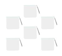 Set mit 6 Reisetaschen mit klaren Designs, Reisetaschen, Make-up-Tasche und praktischen Organizern für Gegenstände