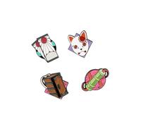 Set von Ansteckern Demon Slayer - Pin Set (4 Stck)
