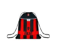Seven Rucksack Milan – Rot/Schwarz, Sport- & Freizeittasche (Grundschule/Fußball), Einheitsgröße