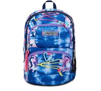 Seven Adavanced Pockets, Purple Fuchsia, Custom Cloud, Rucksack mit Doppelfach und Mehreren Taschen, mit PC-Tasche, Trinkflaschentasche und Organizer, mittelgroße und obere Rucksack, Mädchen,