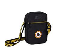 Seven AS Roma Tasche für Jungen, verstellbarer Schultergurt, Vordertasche, Kind, Junge, Fußball, offizielles Produkt, Geschenkidee