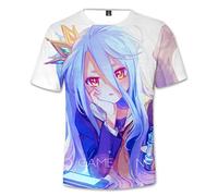 Seven Deadly Sins T Shirt Anime Cosplay 3D Druck Rundhals T Shirt Lose Kurzarm T Shirt für Unsex Erwachsene Teenager Paar, Typ1, XL
