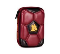 Seven Federmäppchen Roma Quick Case, komplett mit Bleistiften, Filzstiften, Farben, Zubehör Rucksack, Grundschule, Medium, Ober, Blue Deep, Mädchen und Jungen, Rot