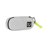 Seven Federmäppchen Schule Round Plus Tech grau mit Tasche und Gummibändern Rucksack Zubehör, grau, Taglia Unica, Modern