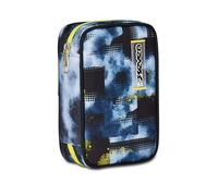 Seven Federmäppchen Speed Case, Grau, Stiftehalter Mono-Fach mit abnehmbaren Planken, komplett mit Stiften, Bleistiften, Farben, Zubehör Rucksack, Grundschule, Kinder