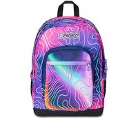 Seven Freethink Rucksack, Schultasche Schulranzen für Mädchen Jungen, Schulrucksack mit 3 Fächern, Trinkflaschenfach-Laptopfach, gepolstert, für Schule, Sport, Freizeit; rosa